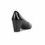 Womens Hush Puppies Ivet Black Patent Work Medium Height Heel Heels Shoes