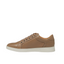 Womens Hush Puppies Mimosa Ladies Sneakers Zip Taupe Casual Lace Up Shoes