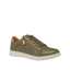 Womens Hush Puppies Mimosa Perf Ladies Sneakers Zip Sage Casual Lace Up Shoes