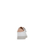 Womens Hush Puppies Mimosa Perf Sneakers Zip White/Blush Casual Lace Up Shoes