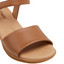 Womens Hush Puppies Nigella Pl Tan Sandals Slip On Shoes