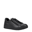 Womens Hush Puppies Spin Black / Black Ladies Sneakers Casual Lace Up Shoes