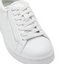 Womens Hush Puppies Spin White Ladies Sneakers Casual Lace Up Shoes