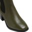 Womens Hush Puppies Sublime Dark Olive Heel Boots