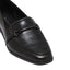 Womens Hush Puppies Zippo Black Ladies Flat Slip On Formal Shoes