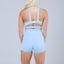 Womens MeanGRL© SHORTS Sky Blue