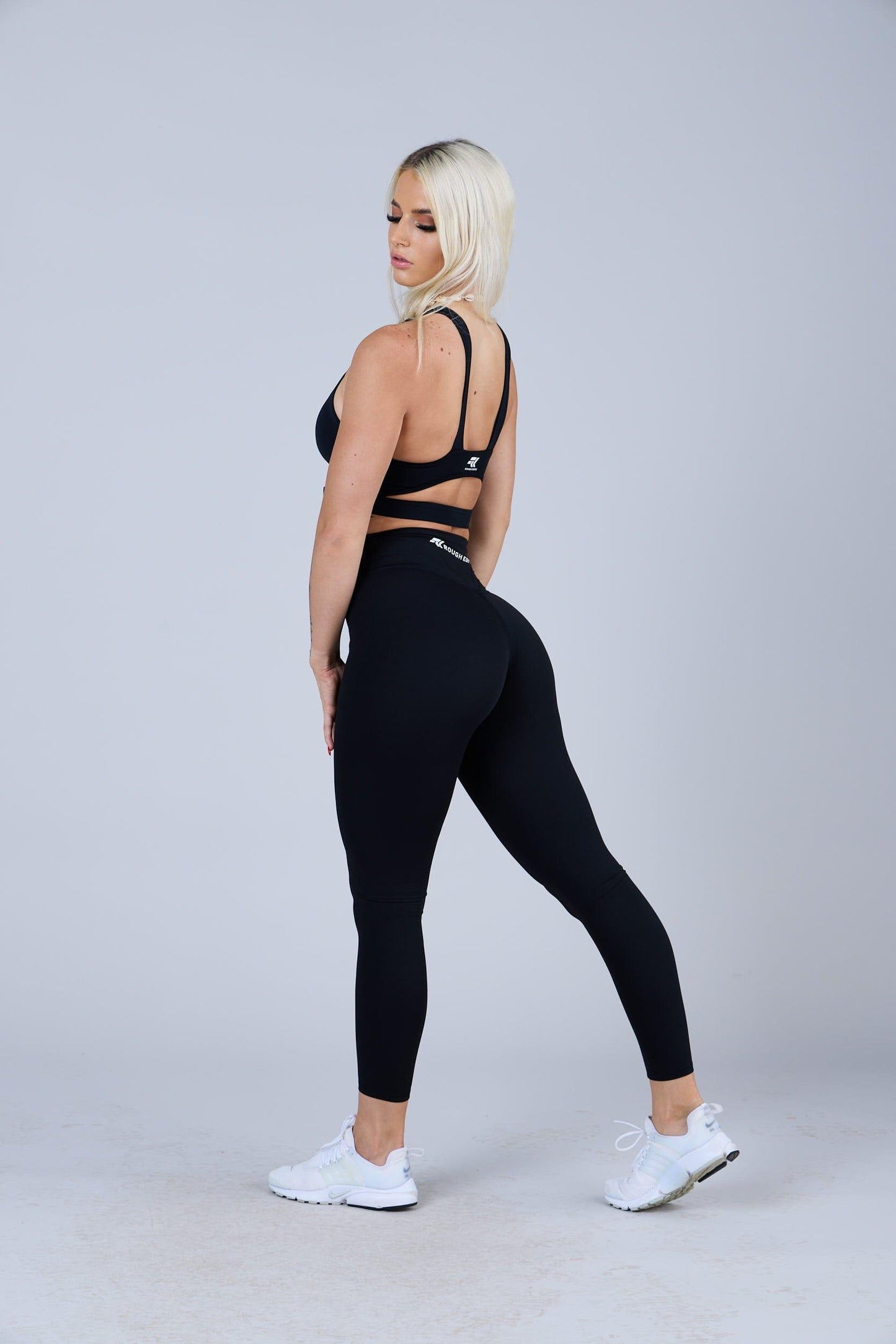 Womens MeanGRL© Sports Leggings Dark Angel