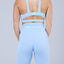 Womens MeanGRL© Sports Leggings Sky Blue