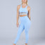 Womens MeanGRL© Sports Leggings Sky Blue