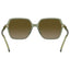 Womens Michael Kors Sunglasses Jasper Mk2196u Transparent Green Gradient Sunnies