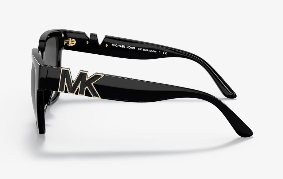 Womens Michael Kors Sunglasses Karlie Mk2170u Black/Dark Grey Sunnies