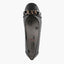 Womens Natural Comfort Rain Black Ballet Slip On Flats