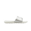 Womens Nike Victori One Silver/ White Slides