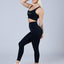 Womens Origami© Sports Leggings Dark Angel
