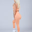 Womens Origami© Sports Leggings Sunburst
