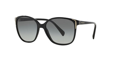 Womens Prada Sunglasses Pr 01Os Conceptual Black/ Grey Gradient Sunnies