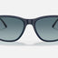 Womens Ray Ban Sunglasses Rb4344 Polished Blue/ Blue Gradient Sunnies