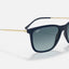 Womens Ray Ban Sunglasses Rb4344 Polished Blue/ Blue Gradient Sunnies