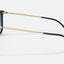 Womens Ray Ban Sunglasses Rb4344 Polished Blue/ Blue Gradient Sunnies