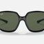Womens Ray Ban Sunglasses Rb4347 Polished Black/ Green Sunnies