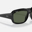Womens Ray Ban Sunglasses Rb4347 Polished Black/ Green Sunnies