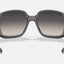 Womens Ray Ban Sunglasses Rb4347 Powderhorn Transparent Grey/ Dark Grey Sunnies