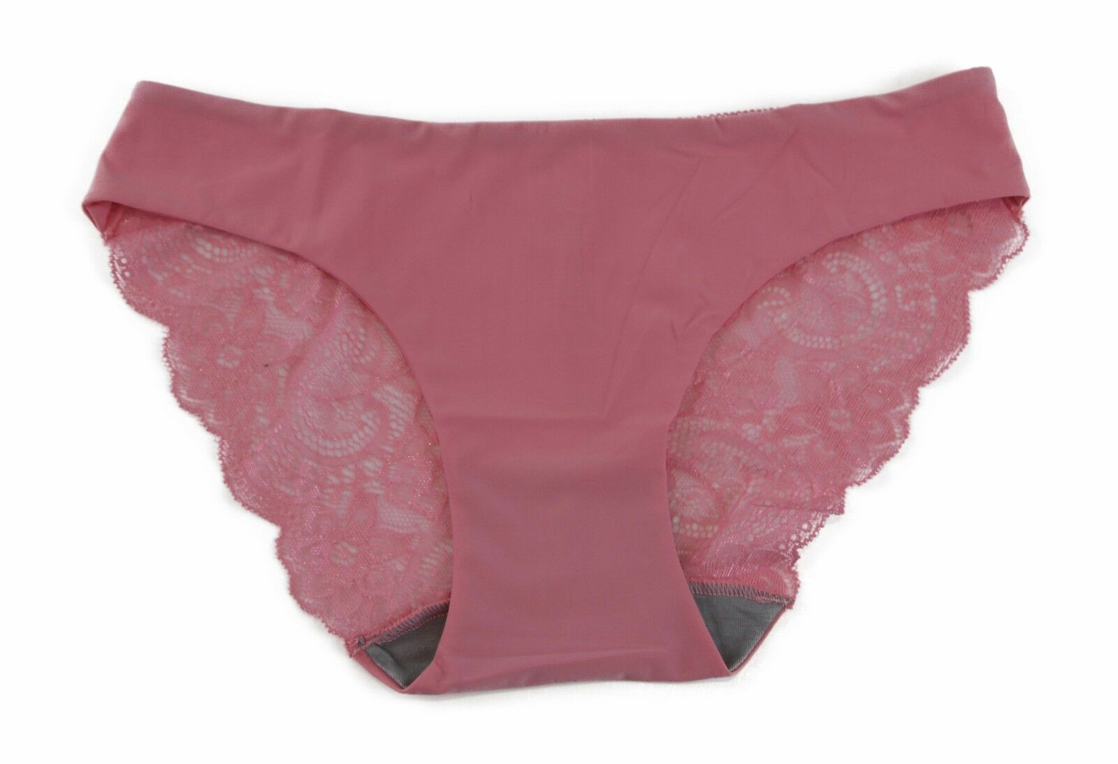 Womens Sexy Underwear With Lace Back Panties Undies Lingerie Musk Pink