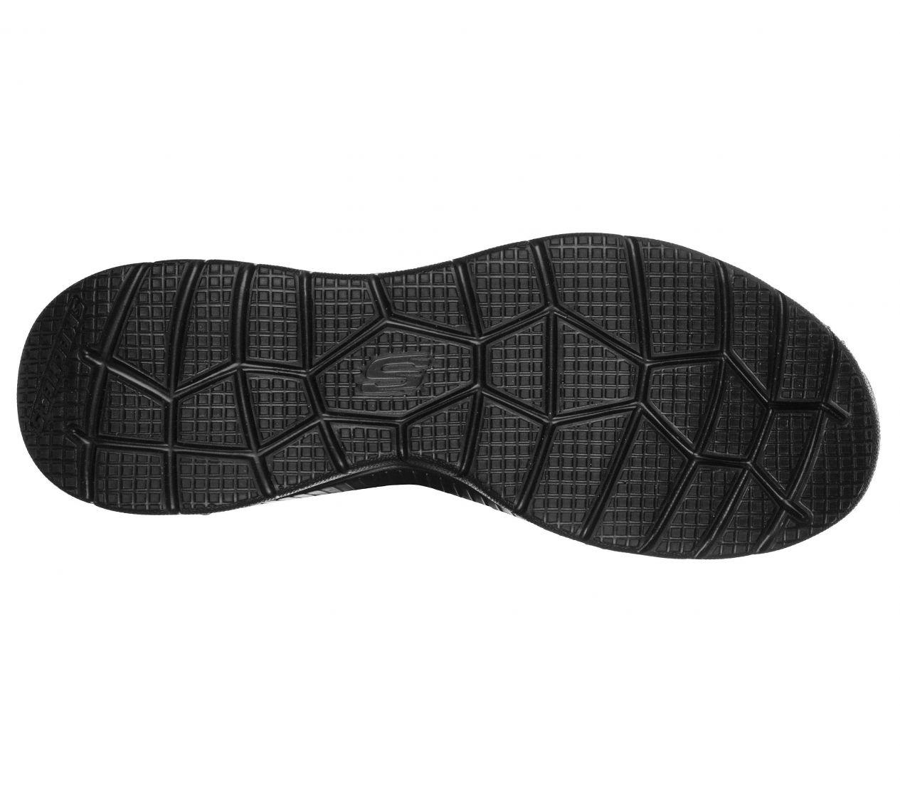Womens Skechers Bountiful Creative Black/Black Running Sport Shoes