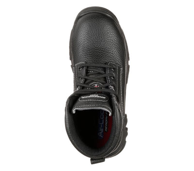 Womens Skechers Burgin-Krabok Black Work Safety Composite Toe Boots