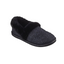 Womens Skechers Cozy Campfire - Bright Blossom Black Comfy Slippers