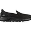 Womens Skechers Go Walk 6 - Big Splash Black/Black Walking Shoes