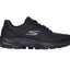 Womens Skechers Go Walk 6 - Iconic Vision Wide Fit Black/Black Walking Shoes