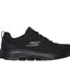 Womens Skechers Go Walk 7- Clear Path Black/ Black Walking Shoes