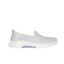Womens Skechers Go Walk 7 - Daley Grey/Lavender Walking Shoes