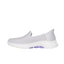 Womens Skechers Go Walk 7 - Daley Grey/Lavender Walking Shoes