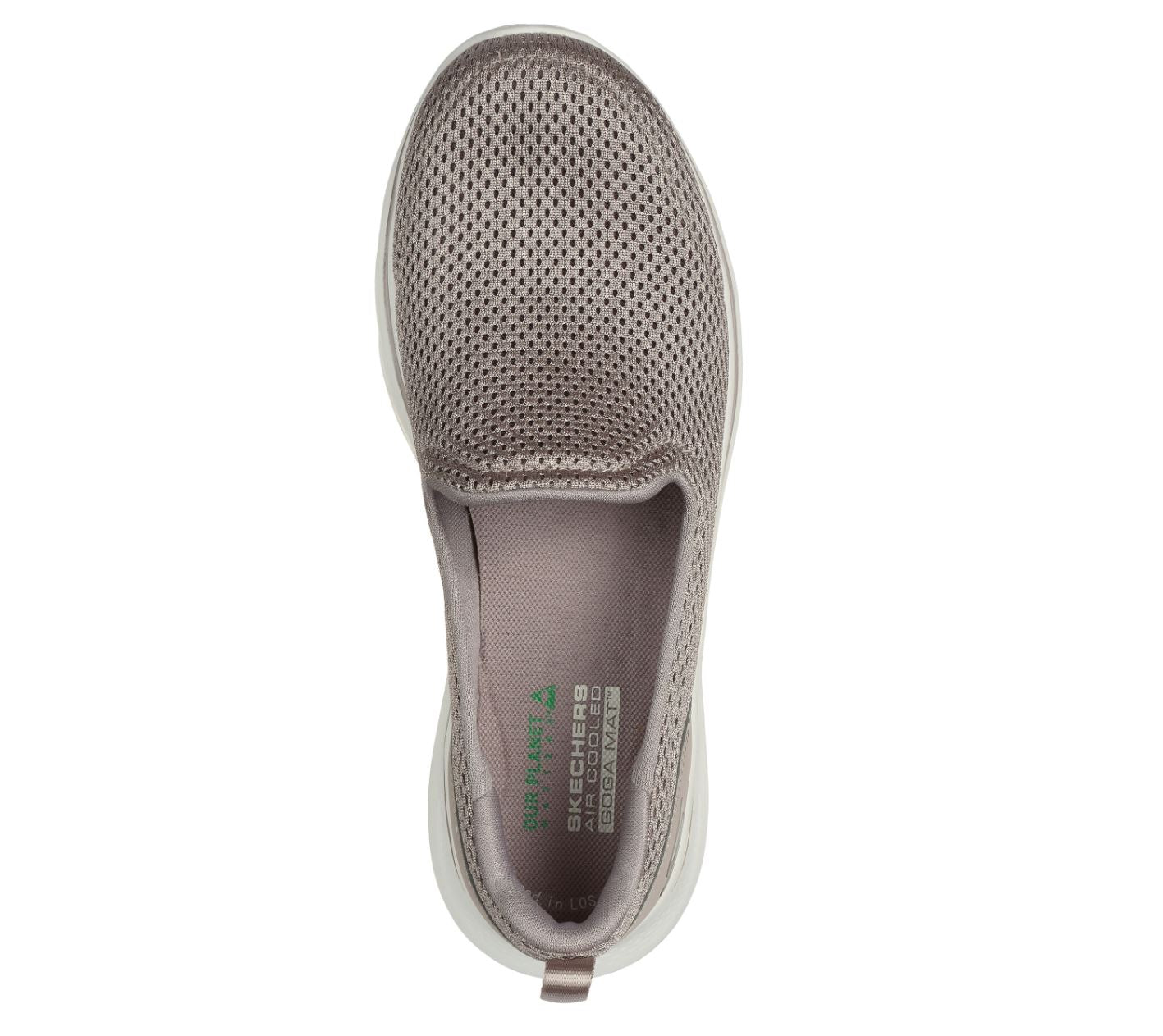 Womens Skechers Go Walk 7- Razi Taupe Walking Shoes