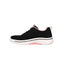 Womens Skechers Go Walk Arch Fit Unify Black/Pink Athletic Shoes