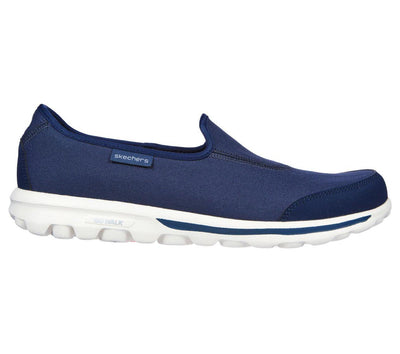 Womens Skechers Go Walk Classic Navy Casual Slip On Shoes