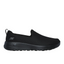 Womens Skechers Go Walk Joy - Aurora Wide Black/Black Slip On Sneaker Shoes
