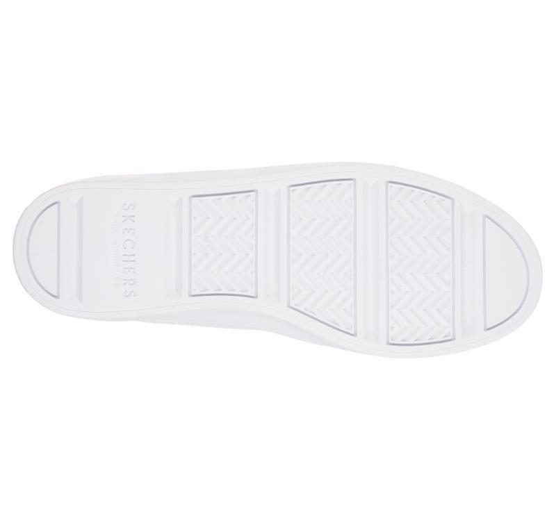 Womens Skechers Hi-Lites Perf-Ect White Lace Up Sport Shoes