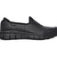 Womens Skechers Sure Track Black/Black Slip On Work Boot Shoes