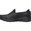 Womens Skechers Sure Track Black/Black Slip On Work Boot Shoes