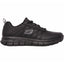 Womens Skechers Sure Track - Erath Wide Black Oil & Slip Resistant Work Shoes