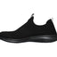 Womens Skechers Ultra Flex - First Take Black/Black Running Sport Shoes