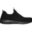 Womens Skechers Ultra Flex - First Take Wide Black/Black Running Sport Shoes