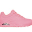 Womens Skechers Uno - Stand On Air Coral Lace Up Sneaker Shoes