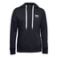 Womens Under Armour Rival Fleece Full Zip Hoodie Black Jacket