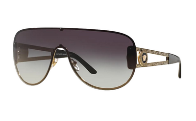 Womens Versace Sunglasses Ve2166 Pale Gold Sunnies