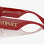 Womens Versace Sunglasses Ve4439 Red/ Dark Grey Sunnies