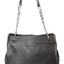Womens Vky Original Leila Shoulder Classic Leather Bag Handbag - Black